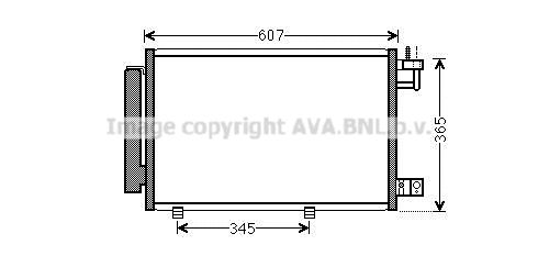 AVA QUALITY COOLING Lauhdutin, ilmastointilaite FDA5439D